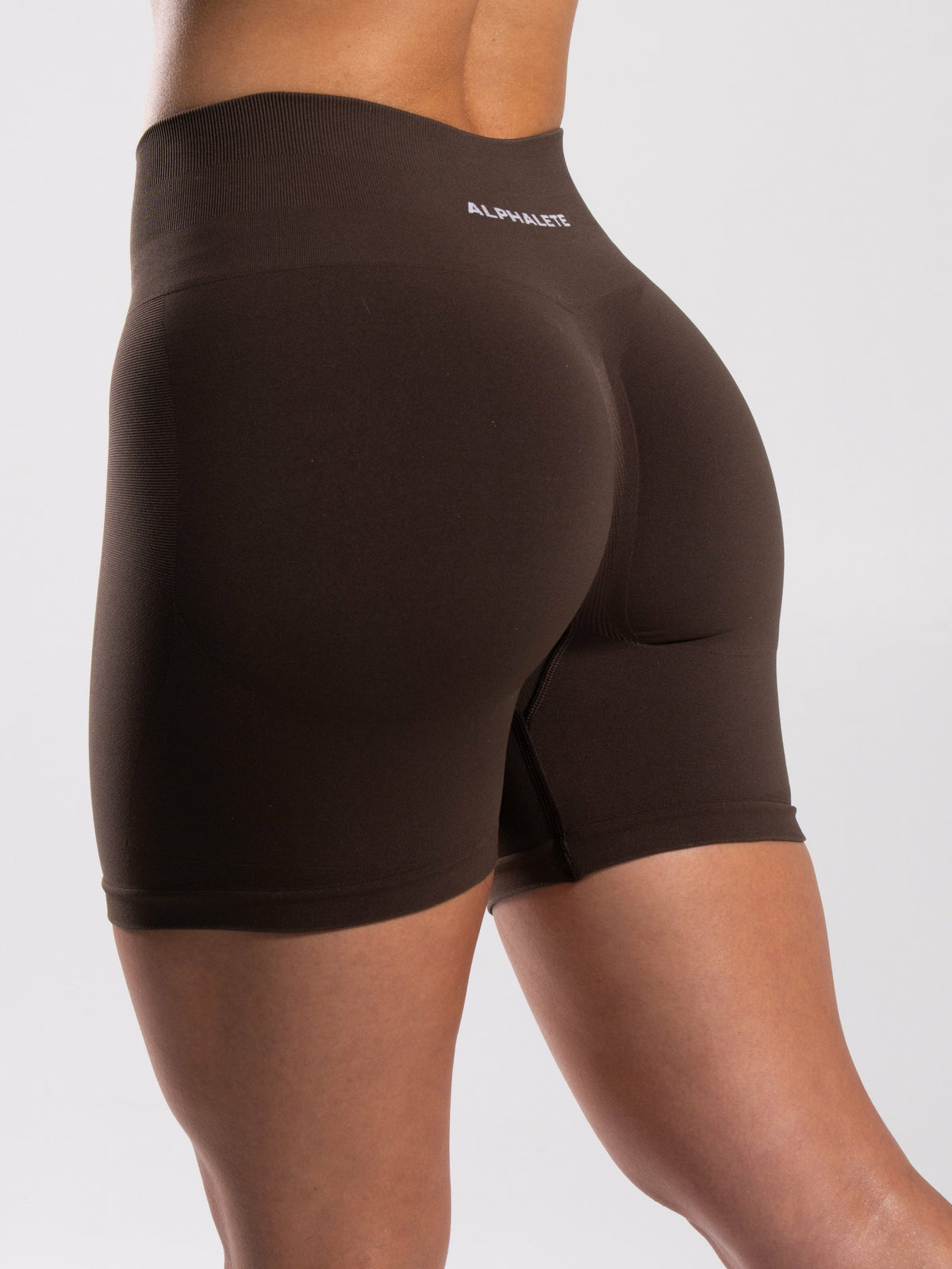 Pump Mid Rise Short - Walnut - Workout Clothes For Women | Alphalete