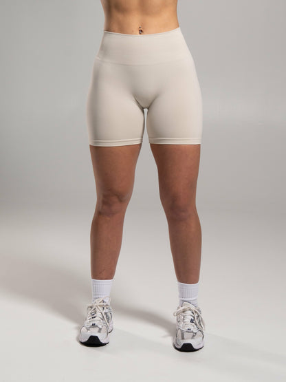 Pump Mid Rise Short - Wheat - Workout Clothes For Women | Alphalete