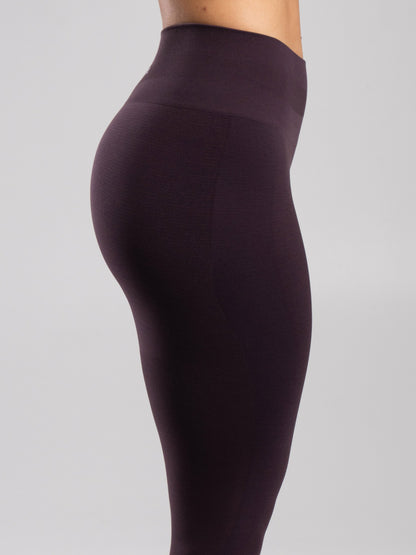 Pump Mid Rise Legging - Black Garnet | Alphalete