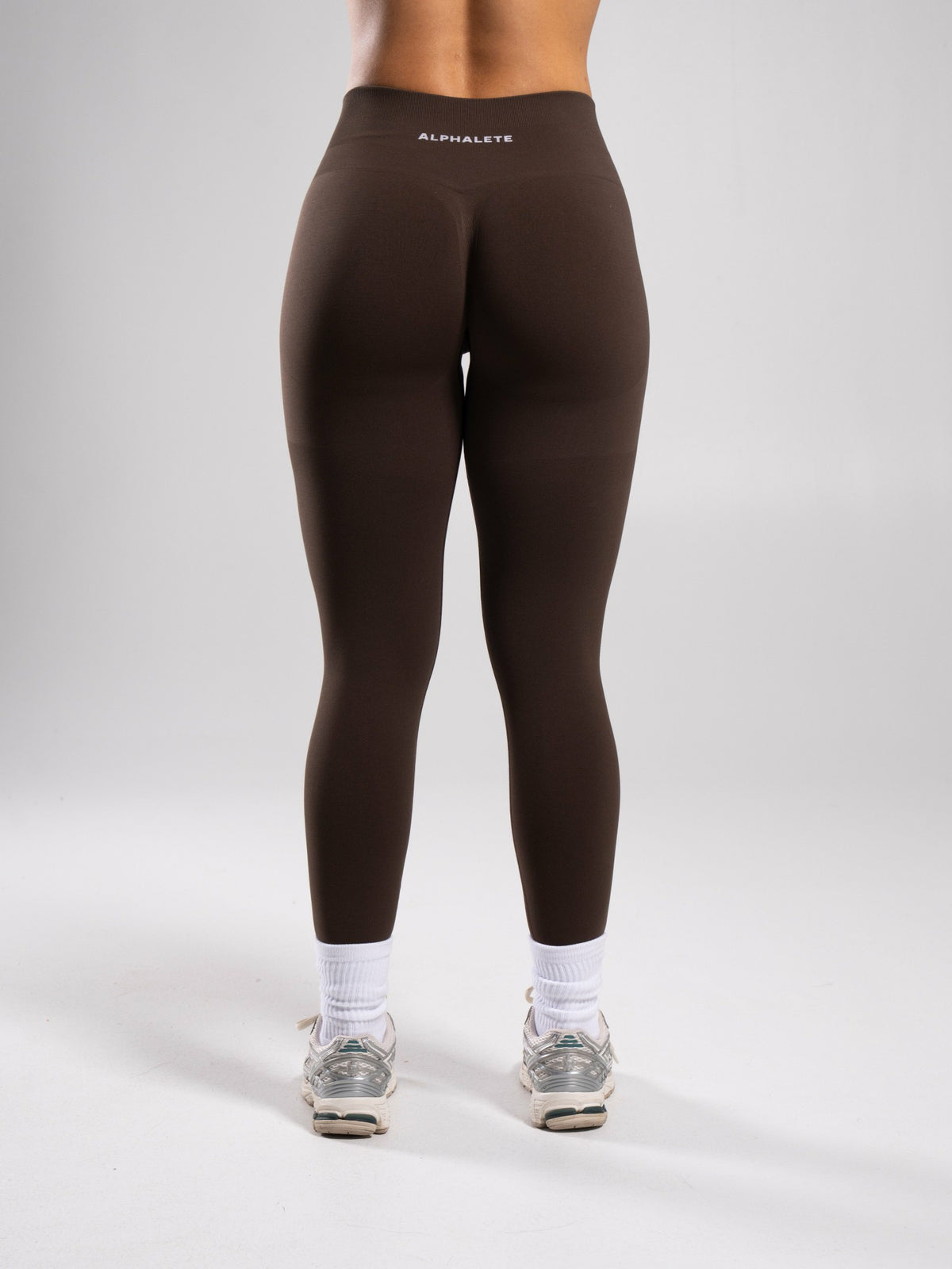 Pump Mid Rise Legging - Walnut | Alphalete