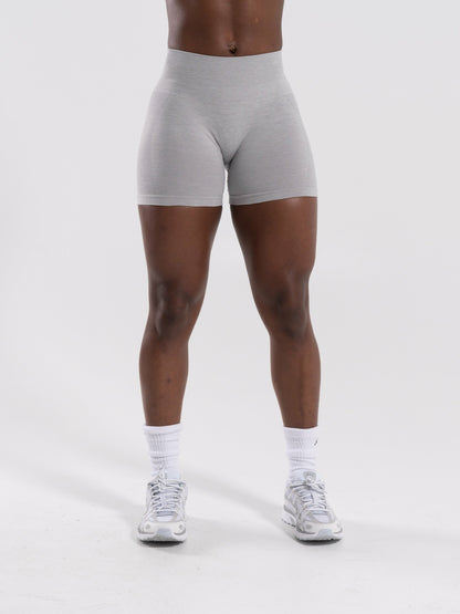 Pump Mid Rise Short - LT Heather | Alphalete