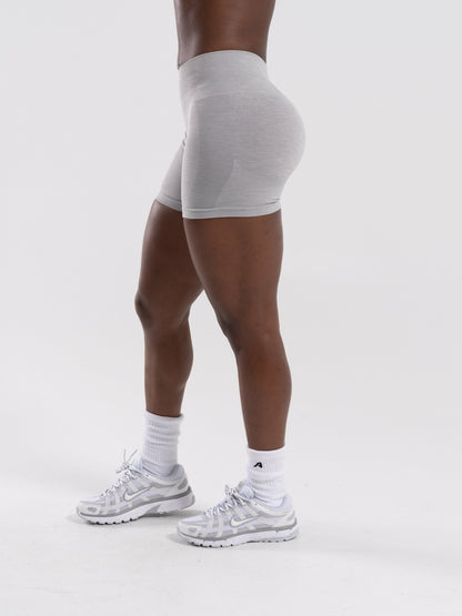 Pump Mid Rise Short - LT Heather | Alphalete