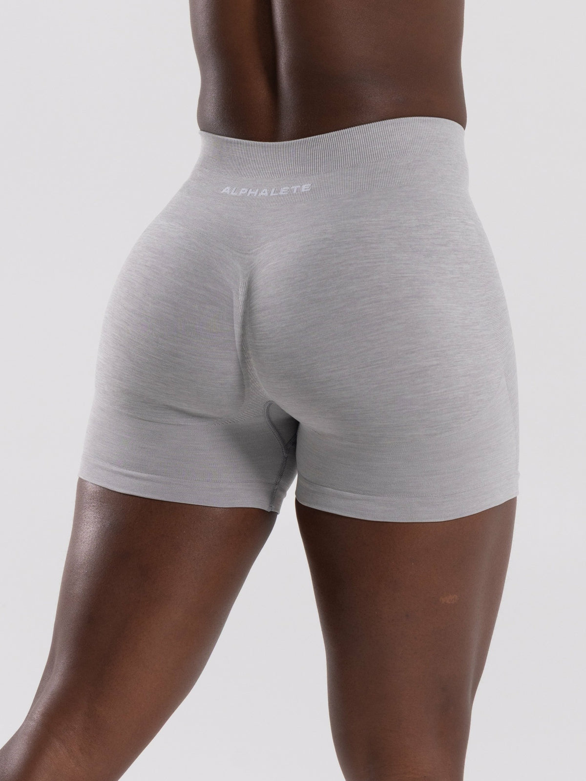 Pump Mid Rise Short - LT Heather | Alphalete