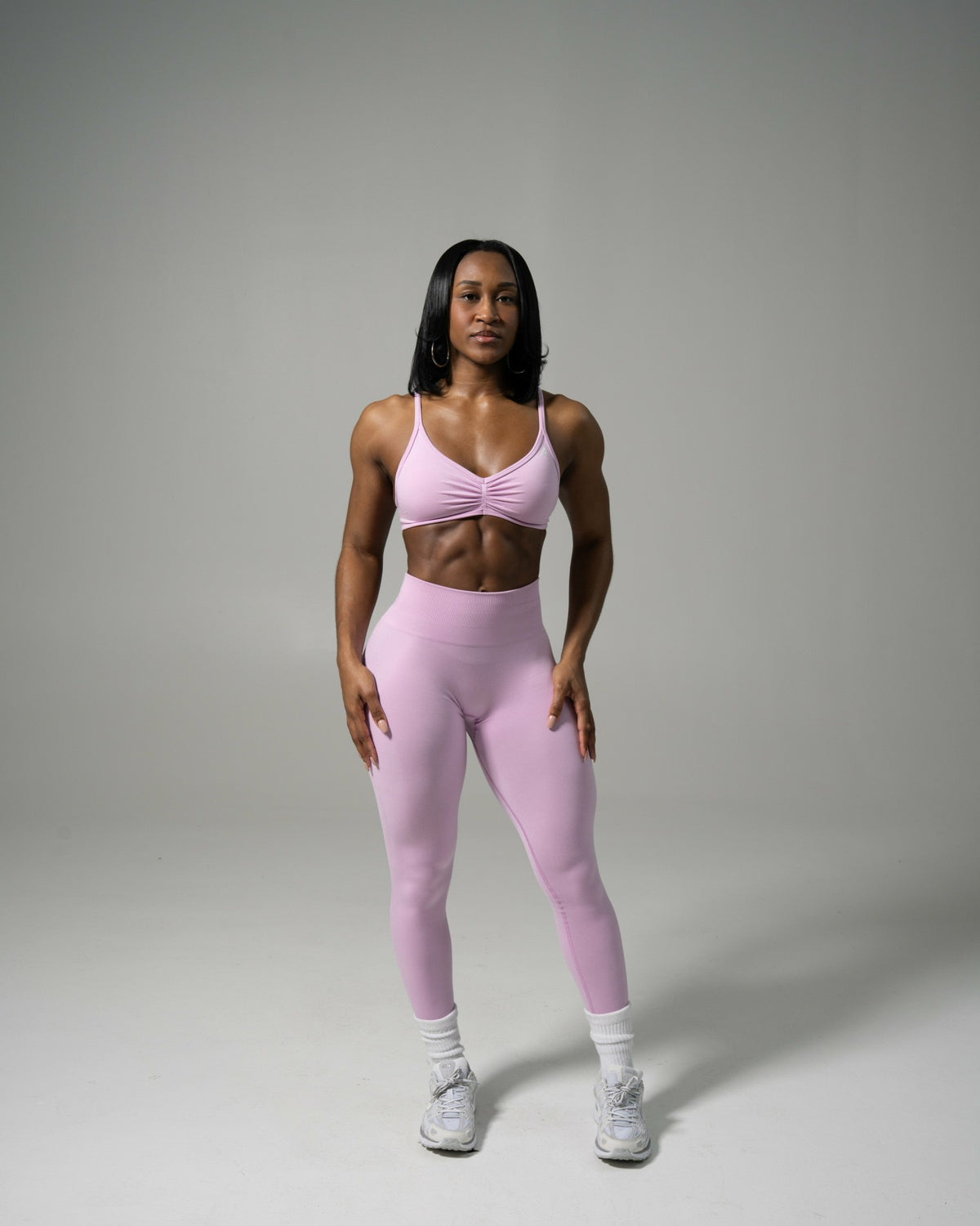 Pump Mid Rise Legging - Poise | Alphalete