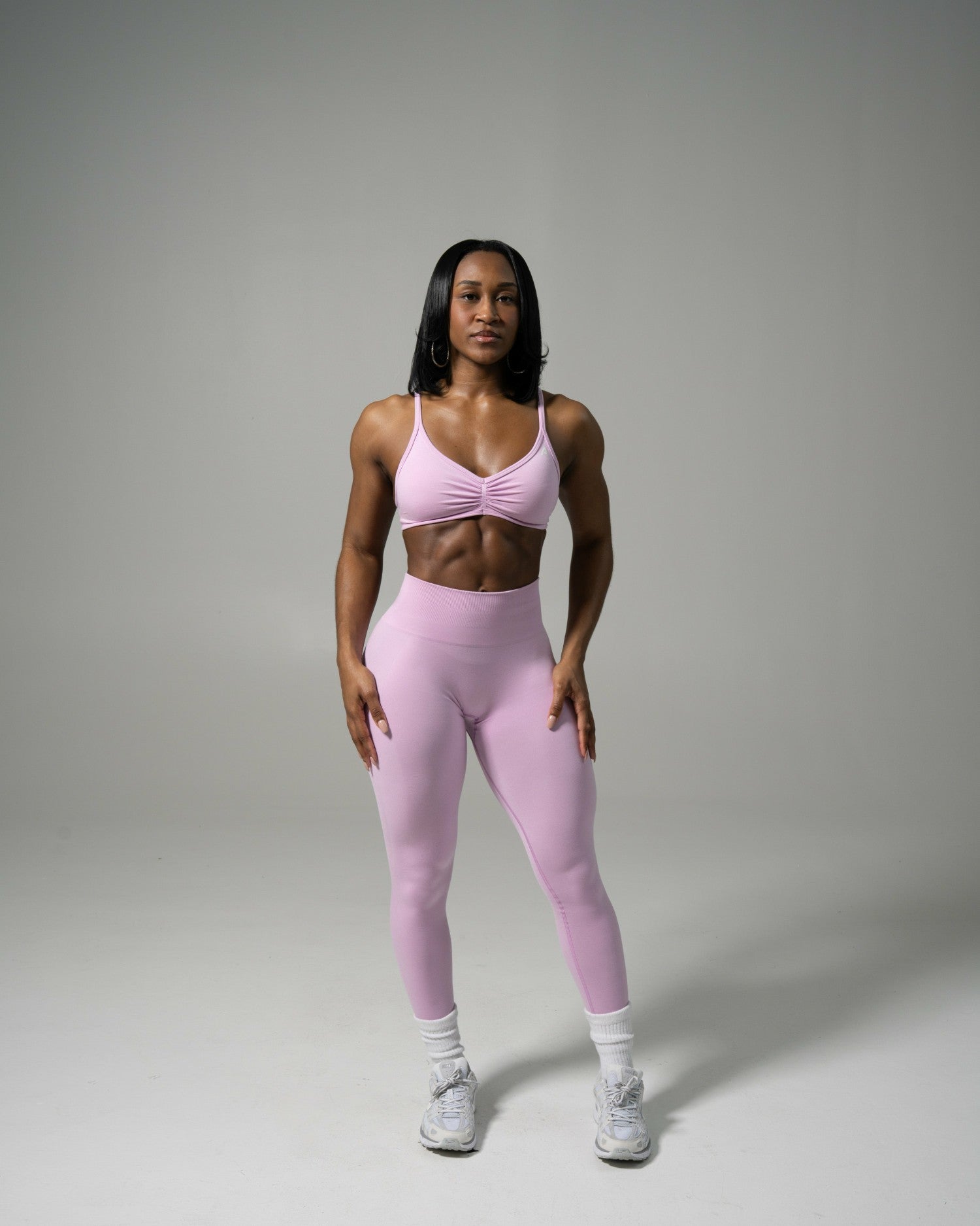 Pump Mid Rise Legging - Poise | Alphalete