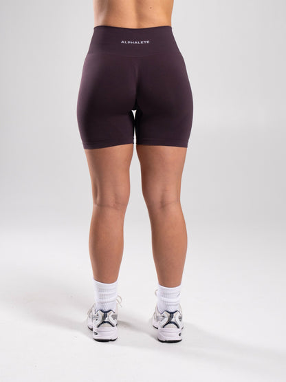 Revive High Rise Short - Black Garnet | Alphalete
