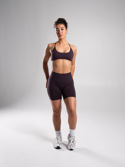 Revive High Rise Short - Black Garnet | Alphalete
