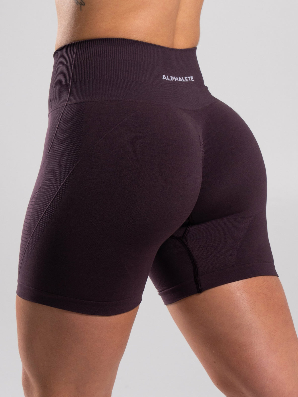 Revive High Rise Short - Black Garnet | Alphalete
