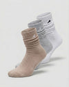 White / Wheat / Heather Grey