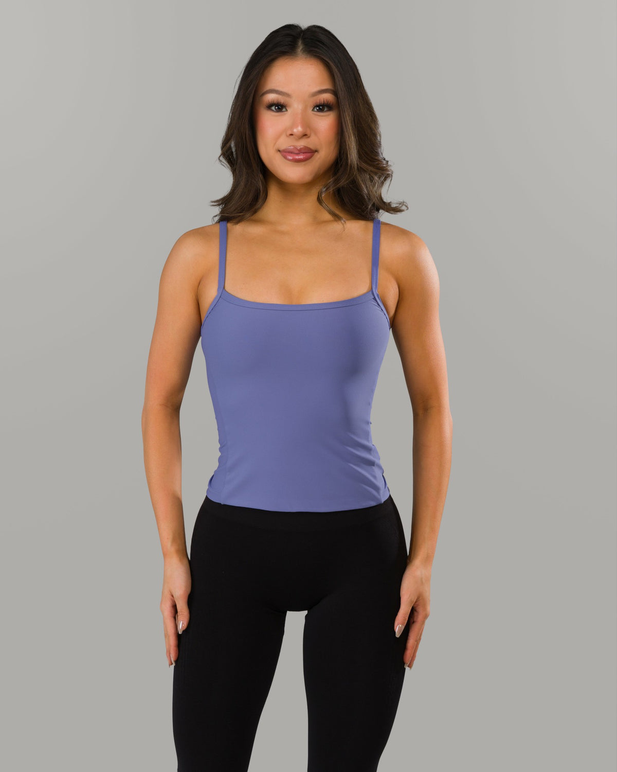 Basics Cami Tank - Bluebonnet - Workout Clothes For Women | Alphalete