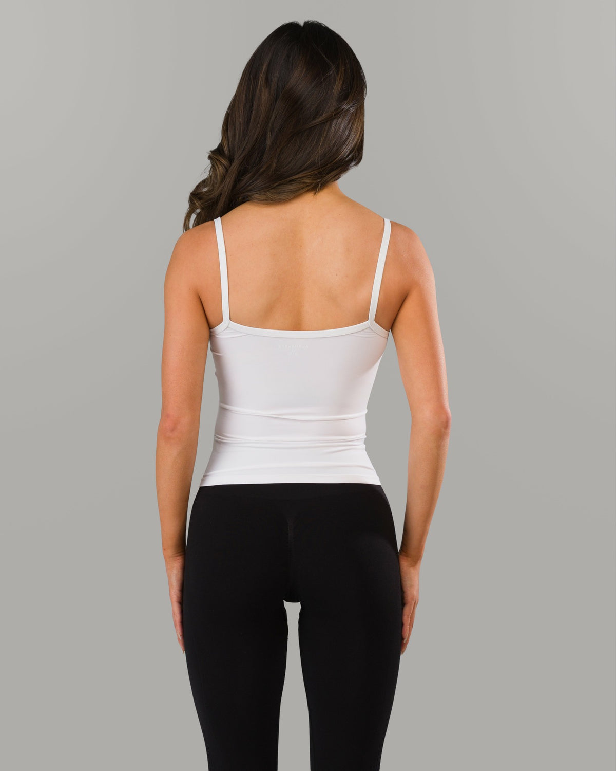 Basics Cami Tank - White - Workout Clothes For Women | Alphalete