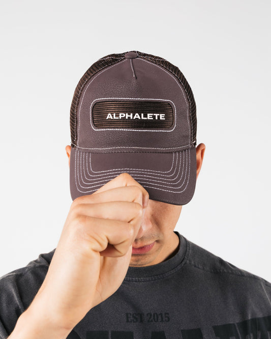 Core Trucker Hat - Deep Mauve - Workout Clothes | Alphalete