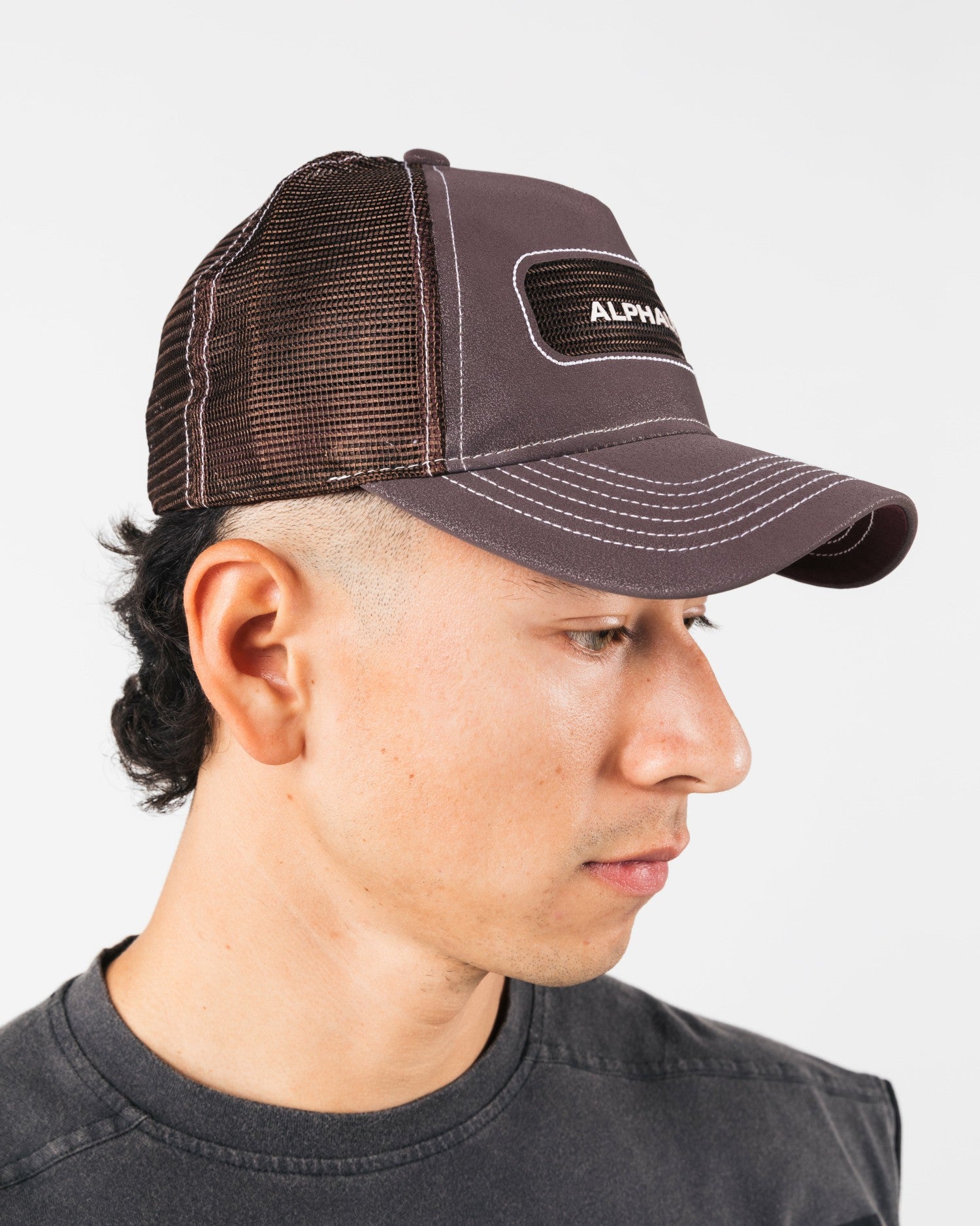 Core Trucker Hat - Deep Mauve - Workout Clothes | Alphalete