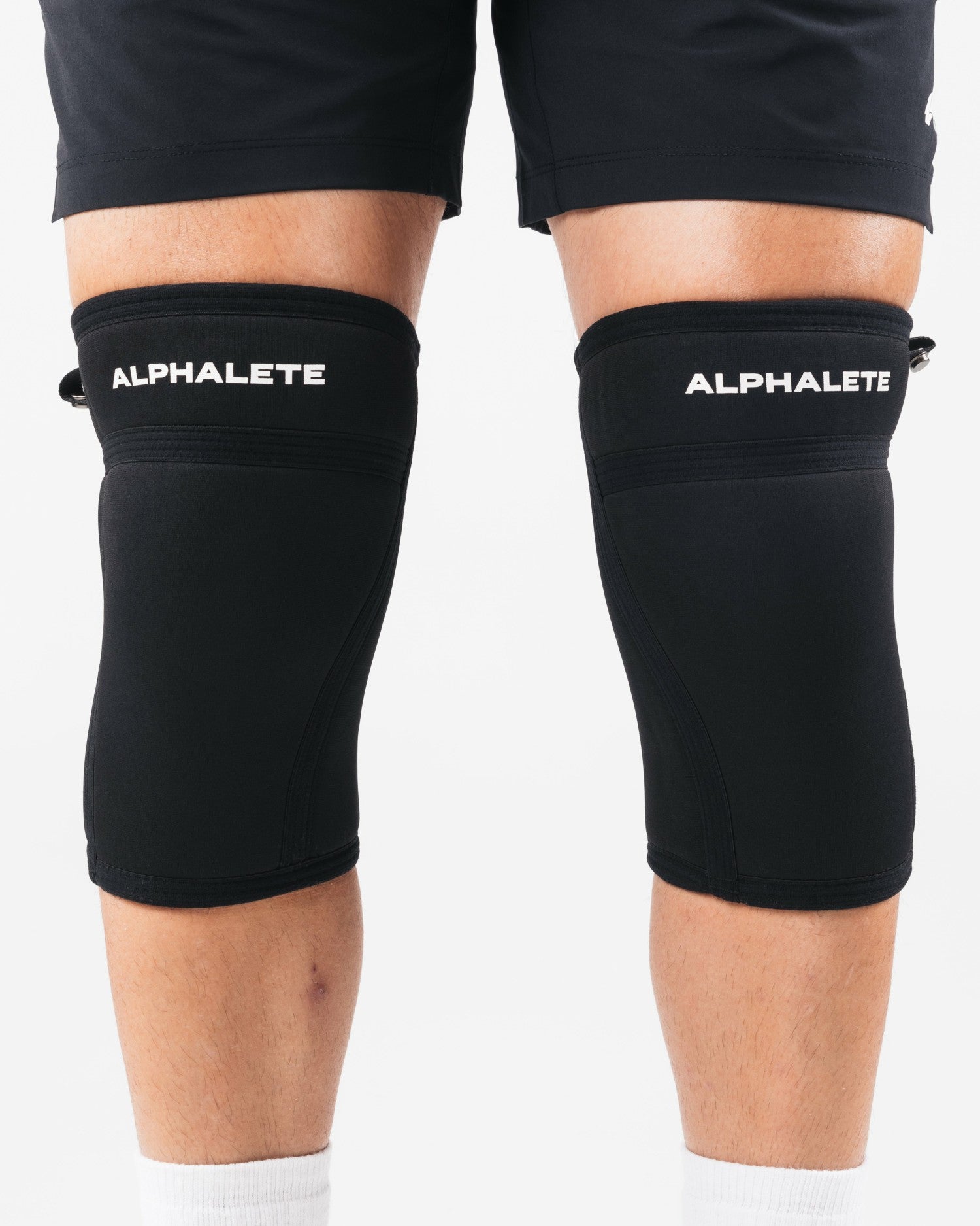 Knee Sleeves - Black - Workout Clothes | Alphalete