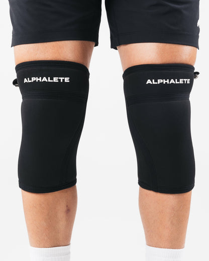 Knee Sleeves - Black - Workout Clothes | Alphalete