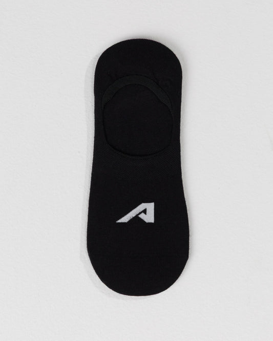 No Show "A" Sock 3pk - Black - Workout Clothes For Women | Alphalete