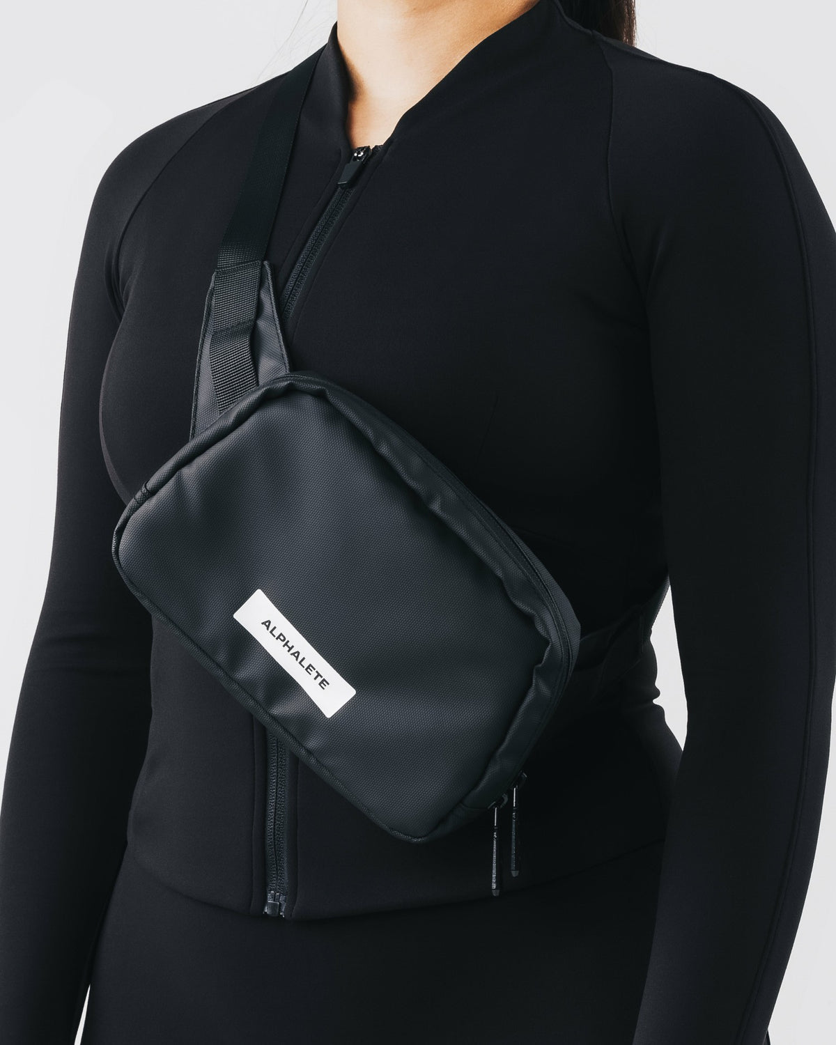 Core Crossbody - Black - Workout Clothes | Alphalete
