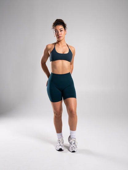 Pump High Rise Short - Deep Sea | Alphalete