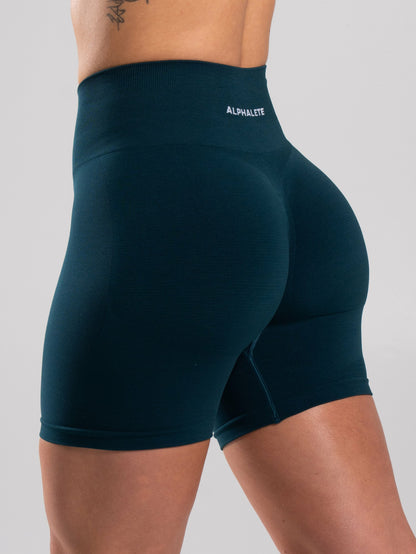 Pump High Rise Short - Deep Sea | Alphalete
