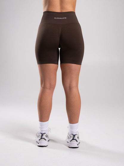 Revive High Rise Short - Walnut | Alphalete