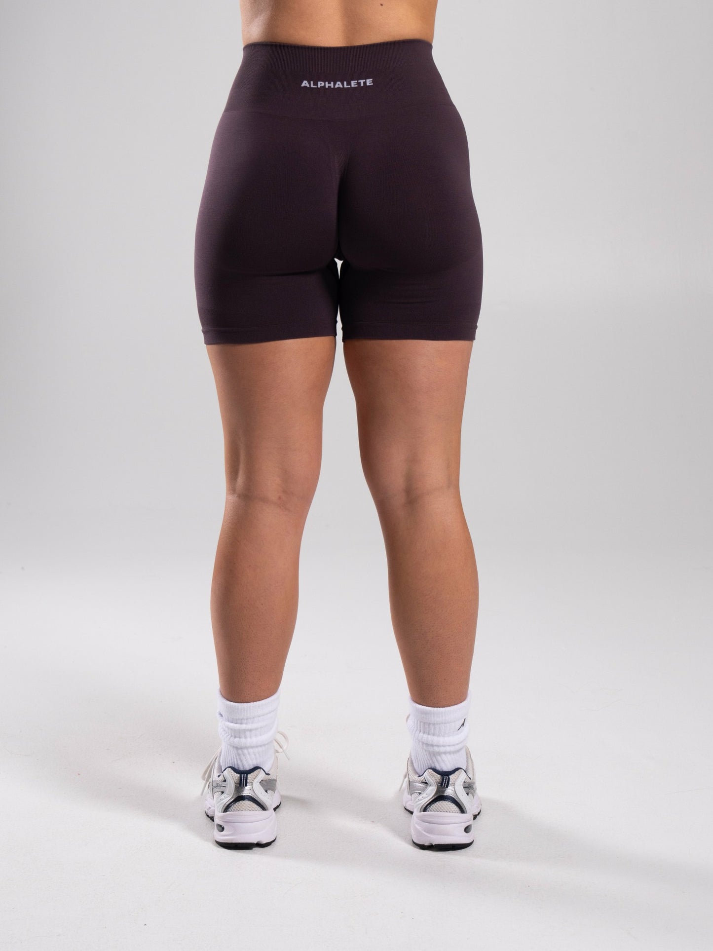 Pump High Rise Short - Black Garnet | Alphalete
