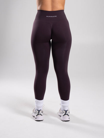 Revive High Rise Legging - Black Garnet | Alphalete