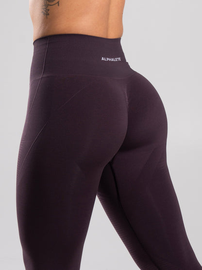 Revive High Rise Legging - Black Garnet | Alphalete