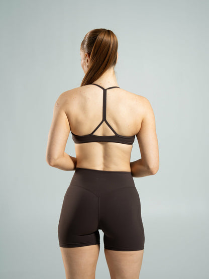 Axis Bra - Walnut - Best Sports Bra | Alphalete
