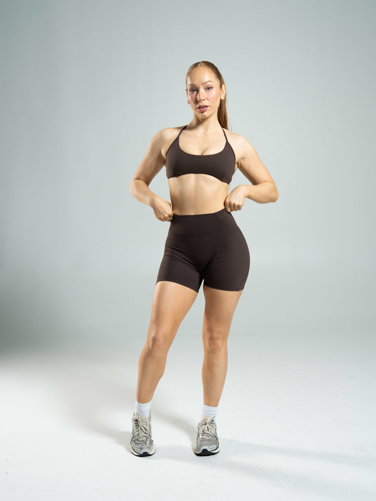 Axis Bra - Walnut - Best Sports Bra | Alphalete