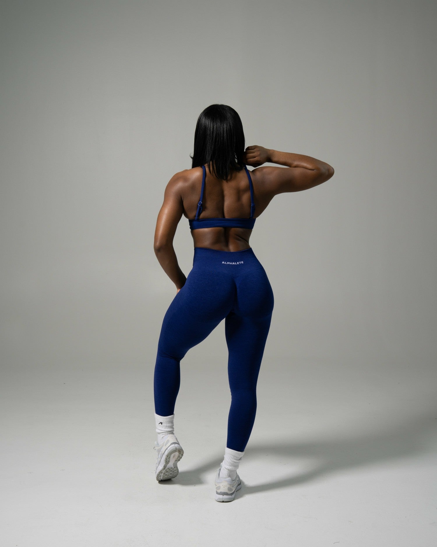 Sandy Bra - Indigo - Best Sports Bra | Alphalete
