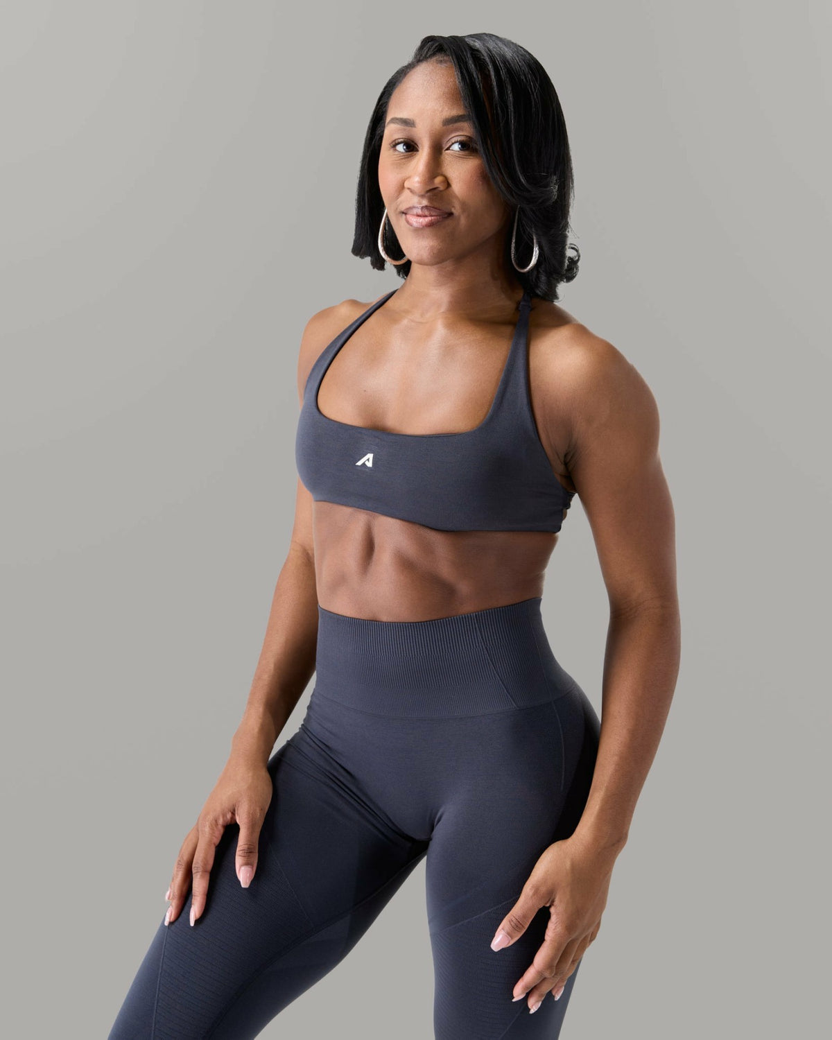 Verge Bra - Deep Navy - Best Sports Bra | Alphalete