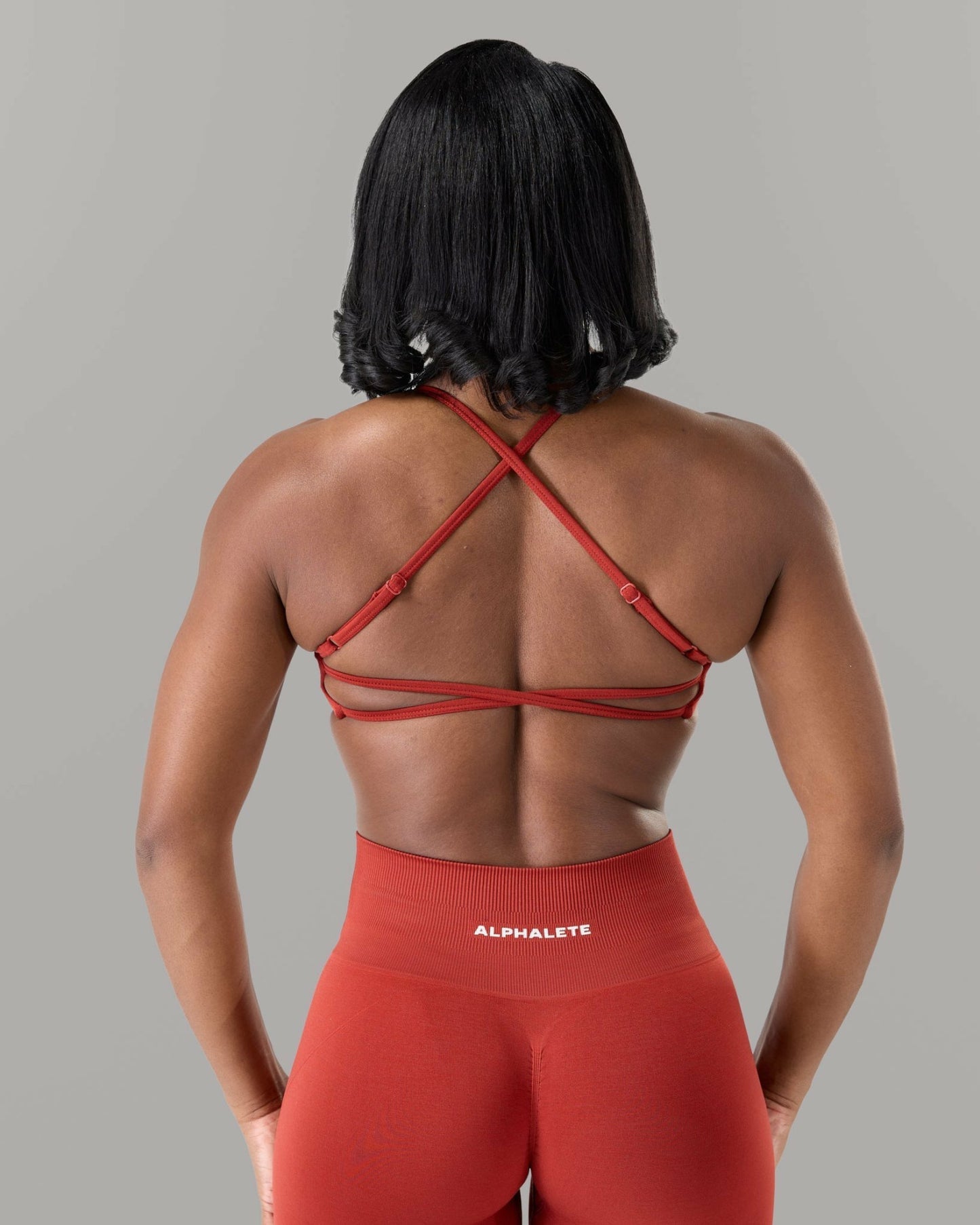 Verge Bra - Brick - Best Sports Bra | Alphalete