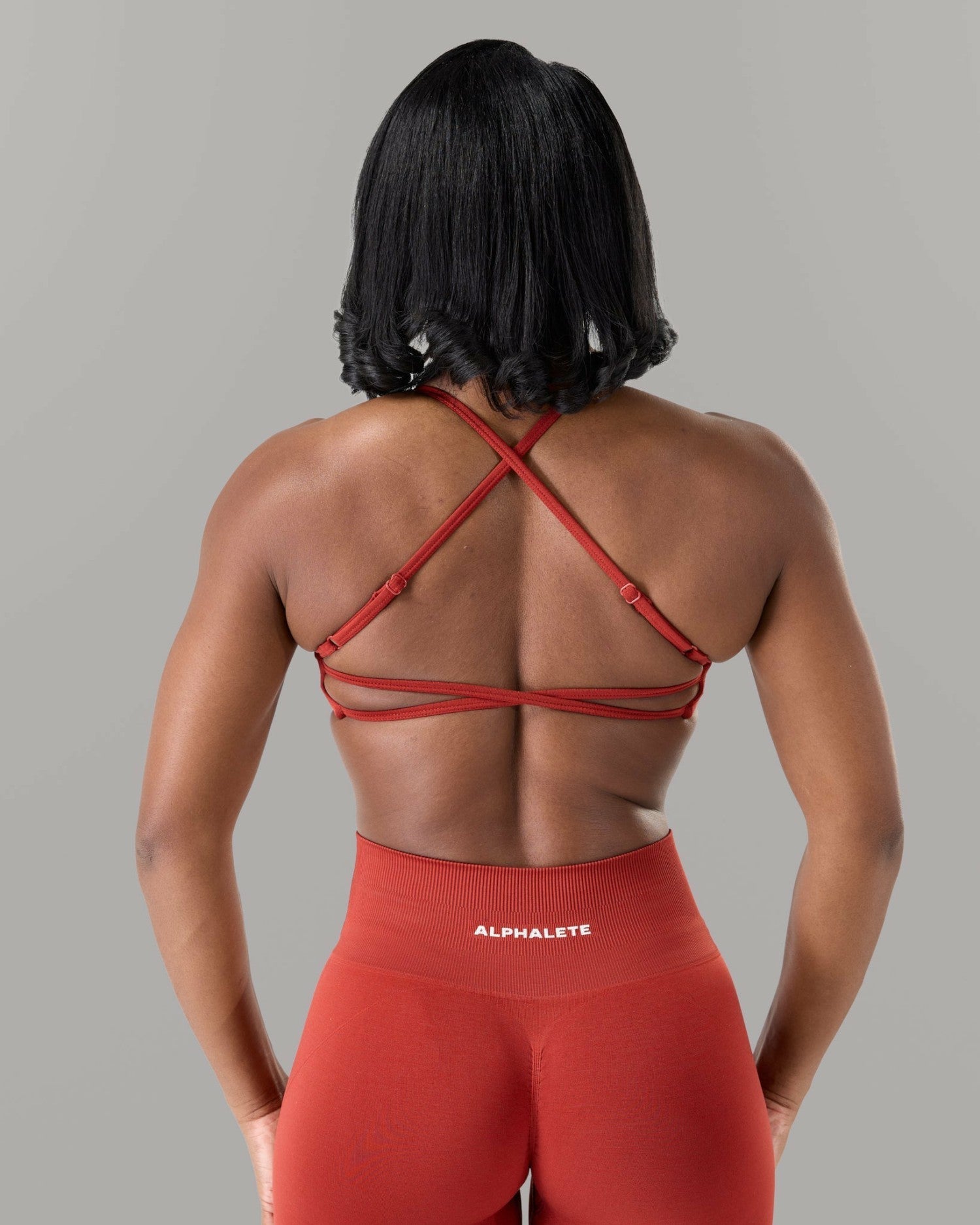 Verge Bra - Brick - Best Sports Bra | Alphalete