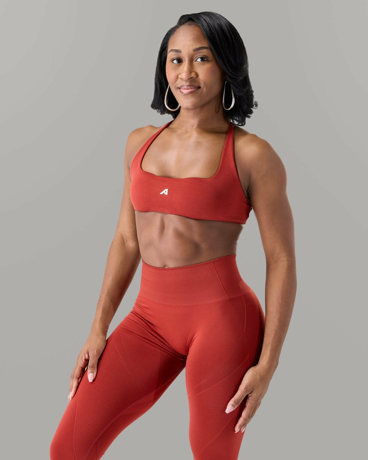Verge Bra - Brick - Best Sports Bra | Alphalete