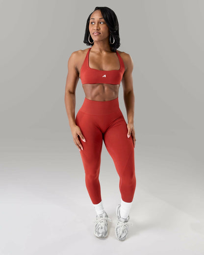 Verge Bra - Brick - Best Sports Bra | Alphalete