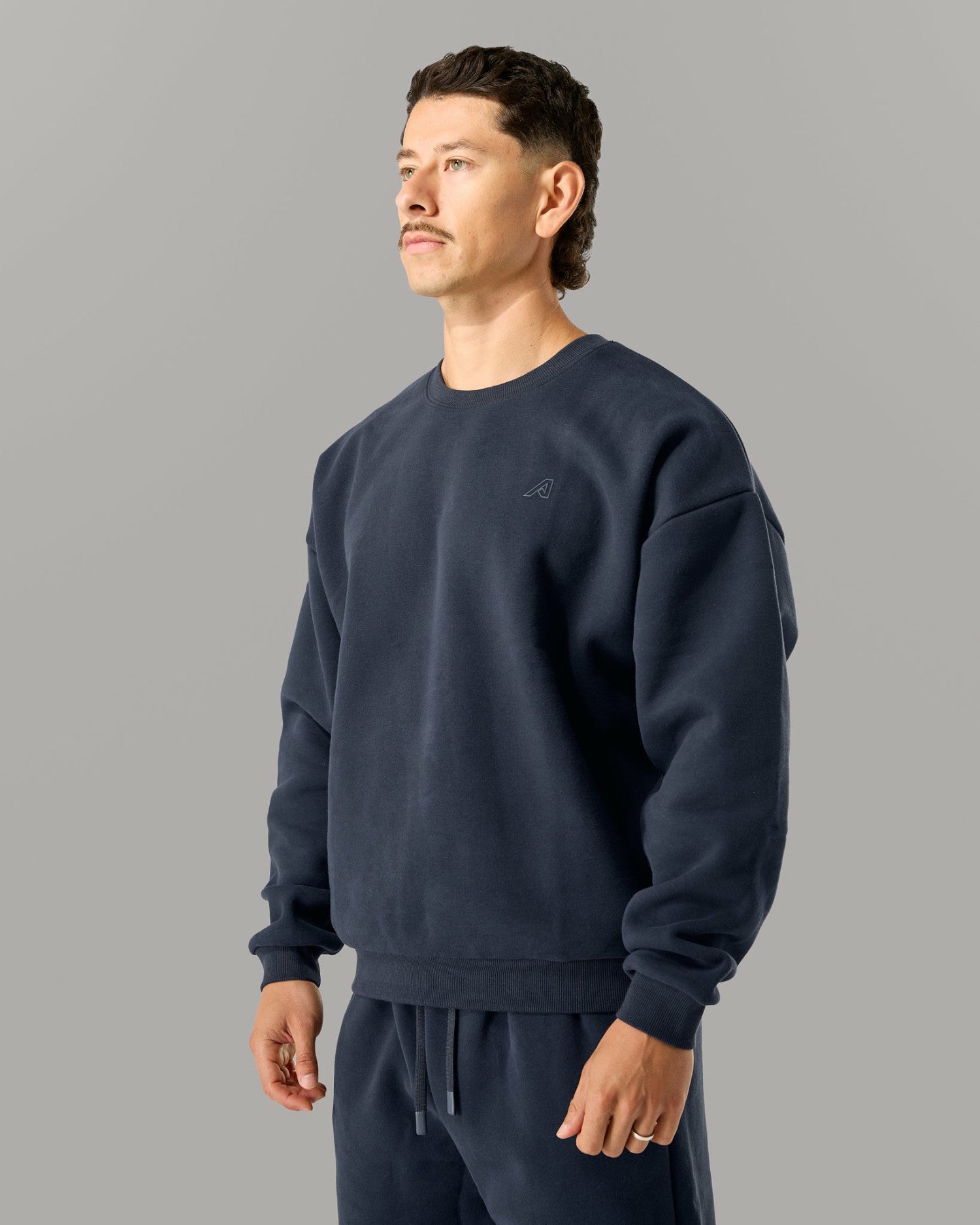 Staple Crewneck - Anchor - Workout Clothes | Alphalete