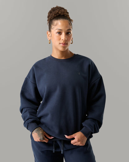 Staple Crewneck - Anchor - Workout Clothes | Alphalete