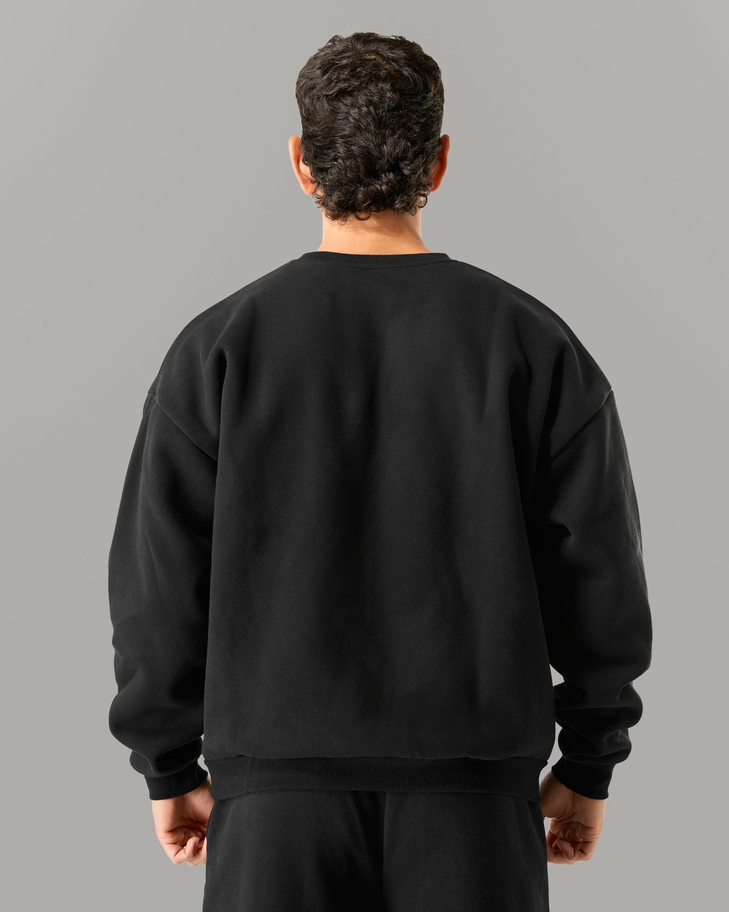 Staple Crewneck - Black - Workout Clothes | Alphalete