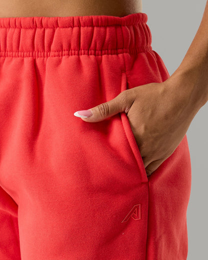 Staple Jogger - Formula Red - Track Suits For Women | Alphalete