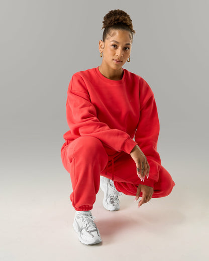 Staple Jogger - Formula Red - Track Suits For Women | Alphalete