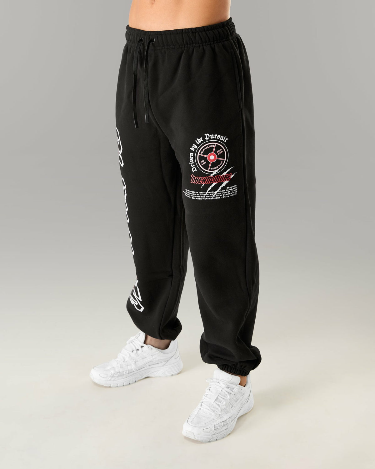 Staple Jogger - Black Graphic - Track Suits For Women | Alphalete