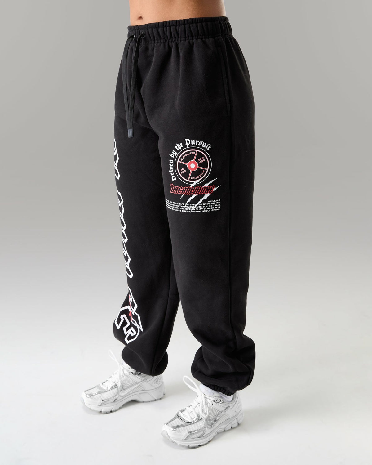 Staple Jogger - Black Graphic - Track Suits For Women | Alphalete