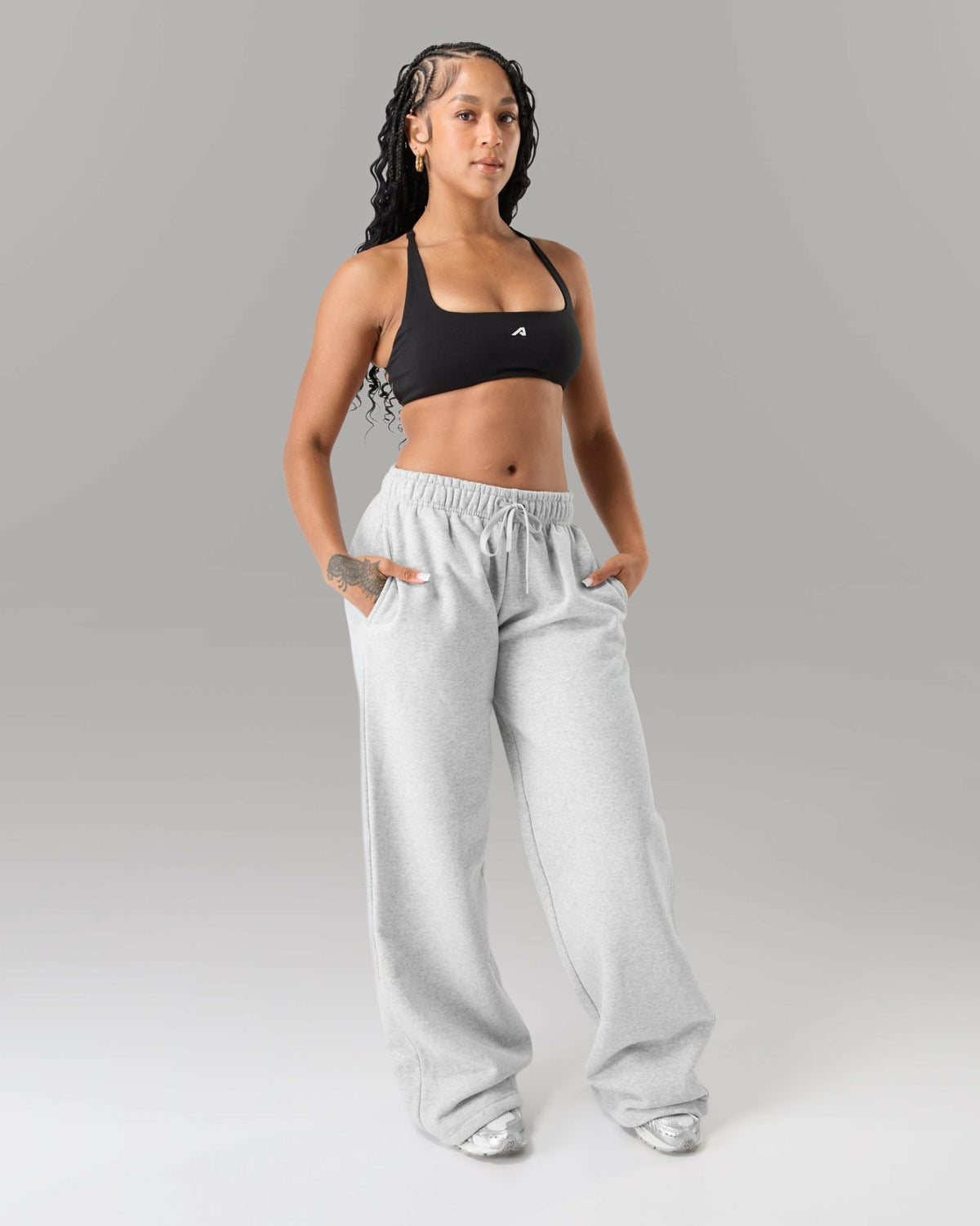 Staple Pant - Heather Grey - Workout Clothes For Women | Alphalete