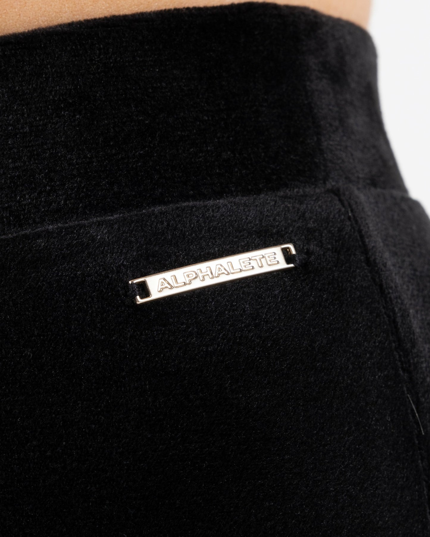 Velour Pant - Black - Workout Clothes For Women | Alphalete