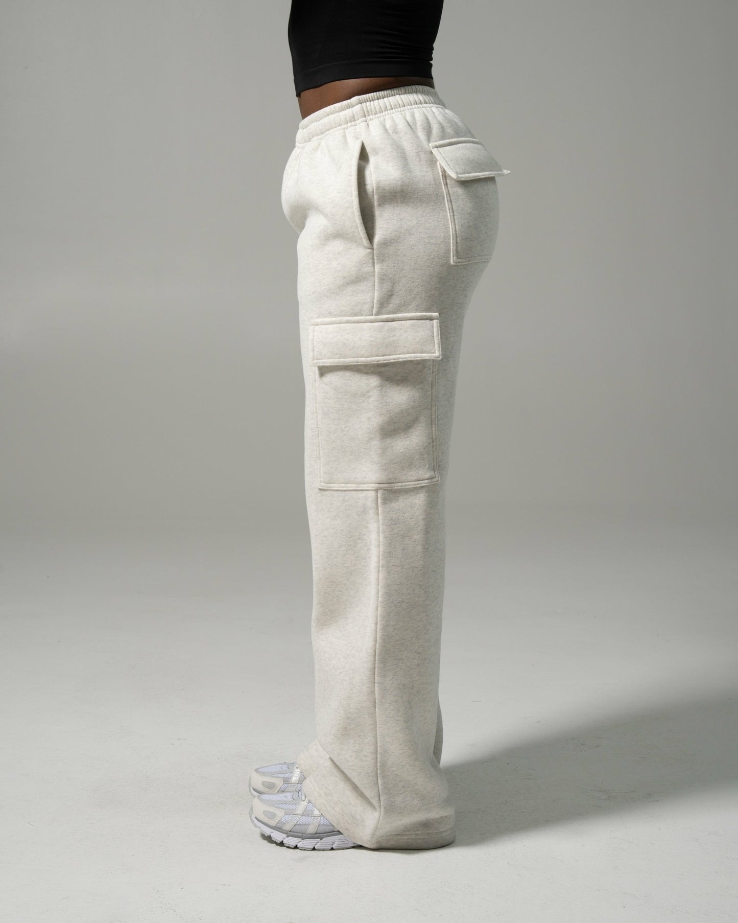 Staple Cargo Pant - LT Heather Grey | Alphalete