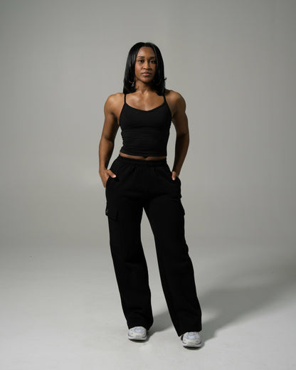 Staple Cargo Pant - Black - Workout Clothes For Women | Alphalete