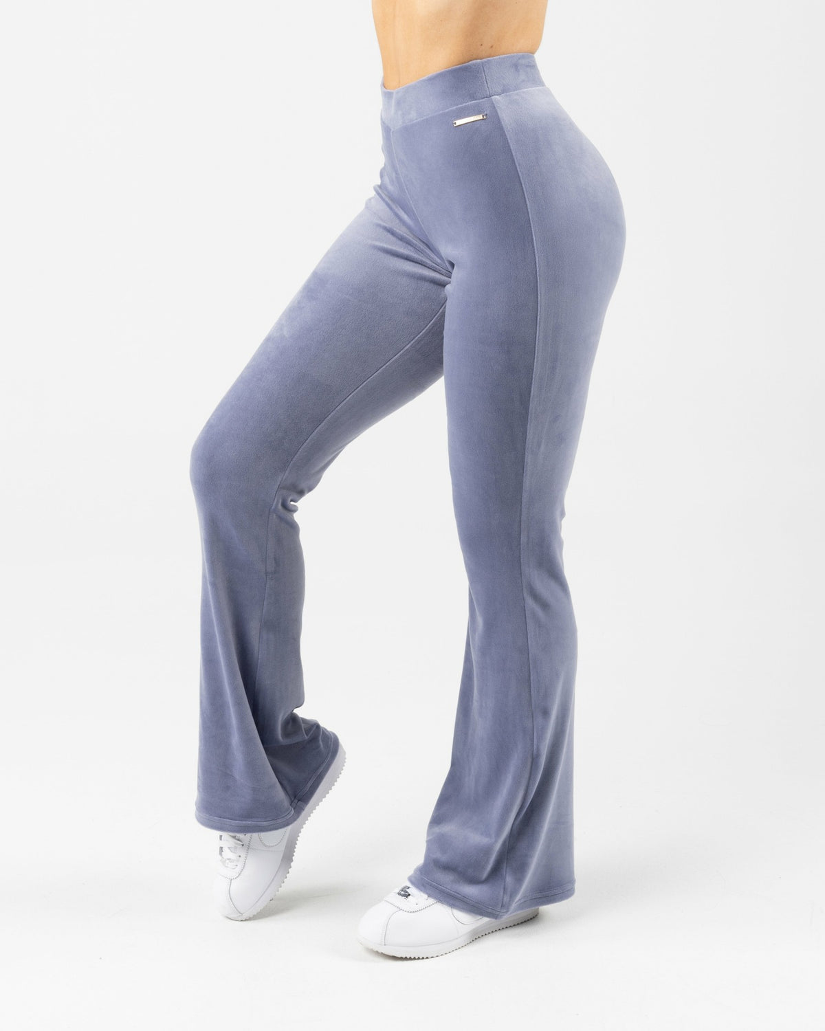 Velour Pant - Dusty Blue - Workout Clothes For Women | Alphalete