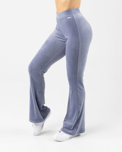 Velour Pant - Dusty Blue - Workout Clothes For Women | Alphalete