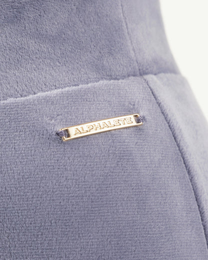 Velour Pant - Dusty Blue - Workout Clothes For Women | Alphalete