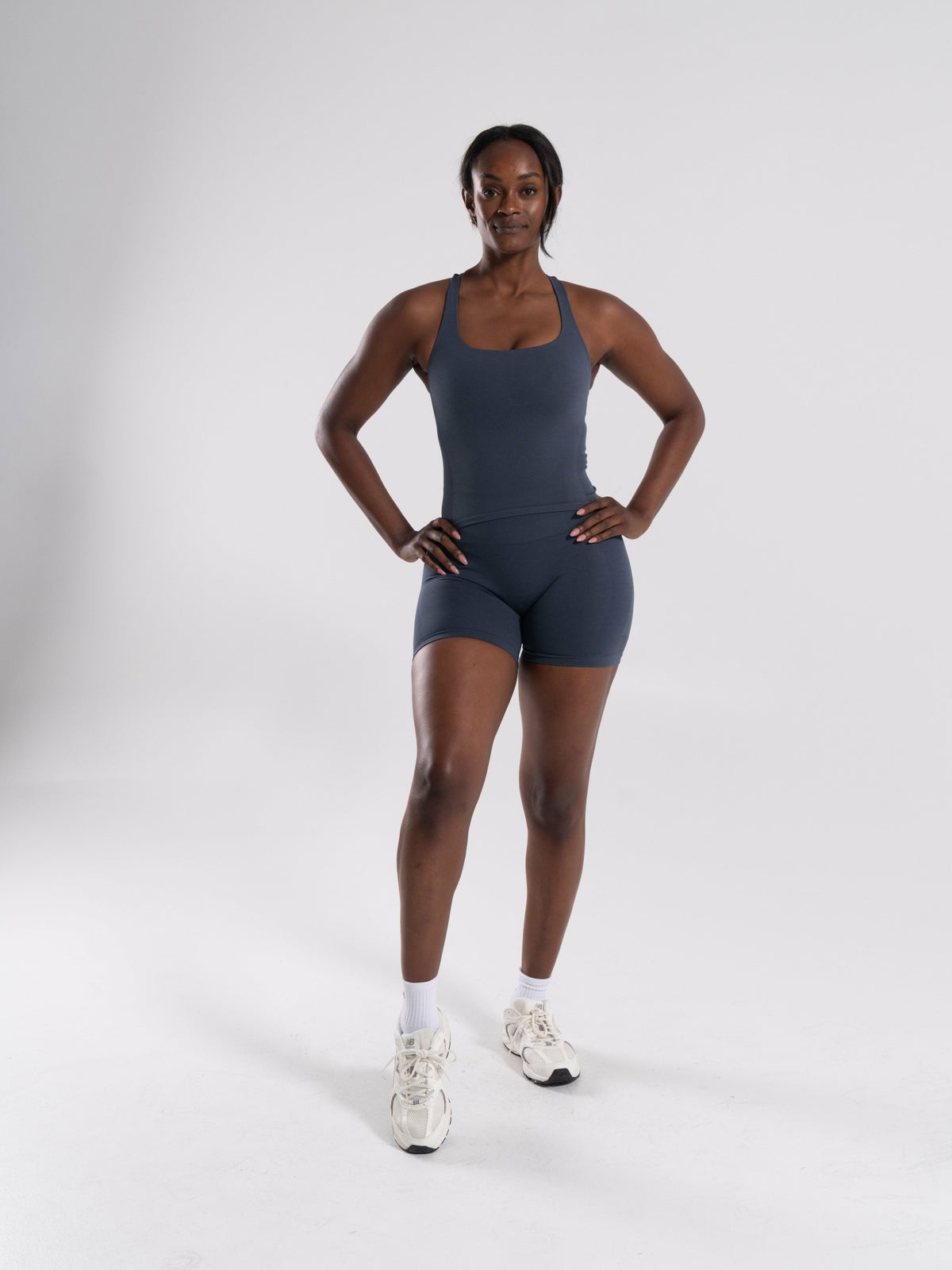 Mirror Tank - Dusty Navy - Workout Clothes For Women | Alphalete